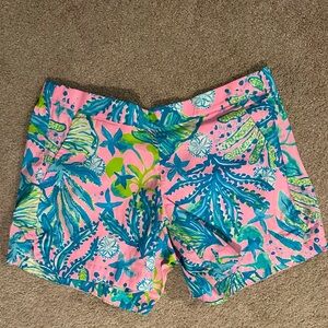 Never worn-XS Lily Pulitzer Ocean View shorts
